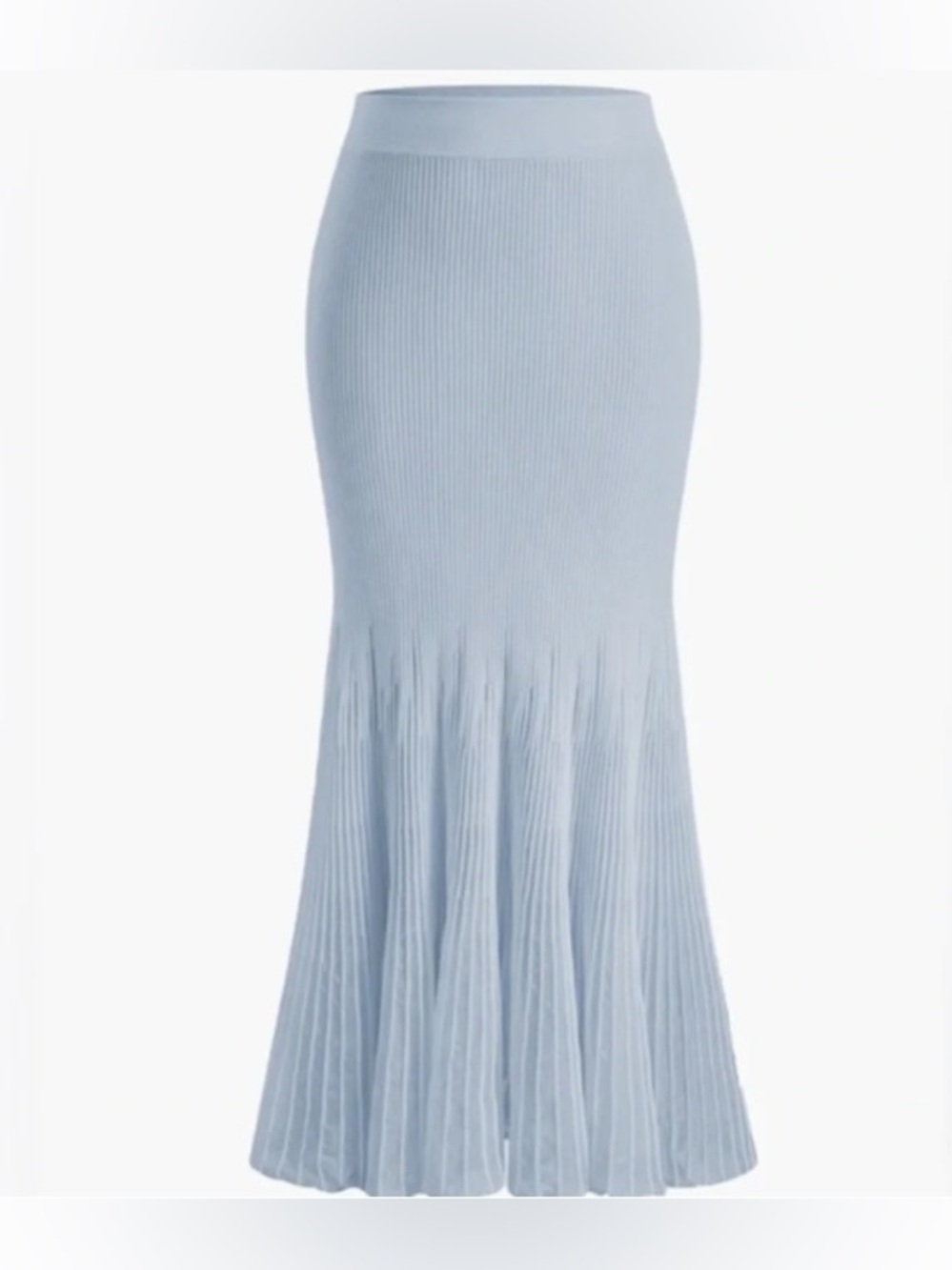 Commense women’s blue mermaid skirt new size XL